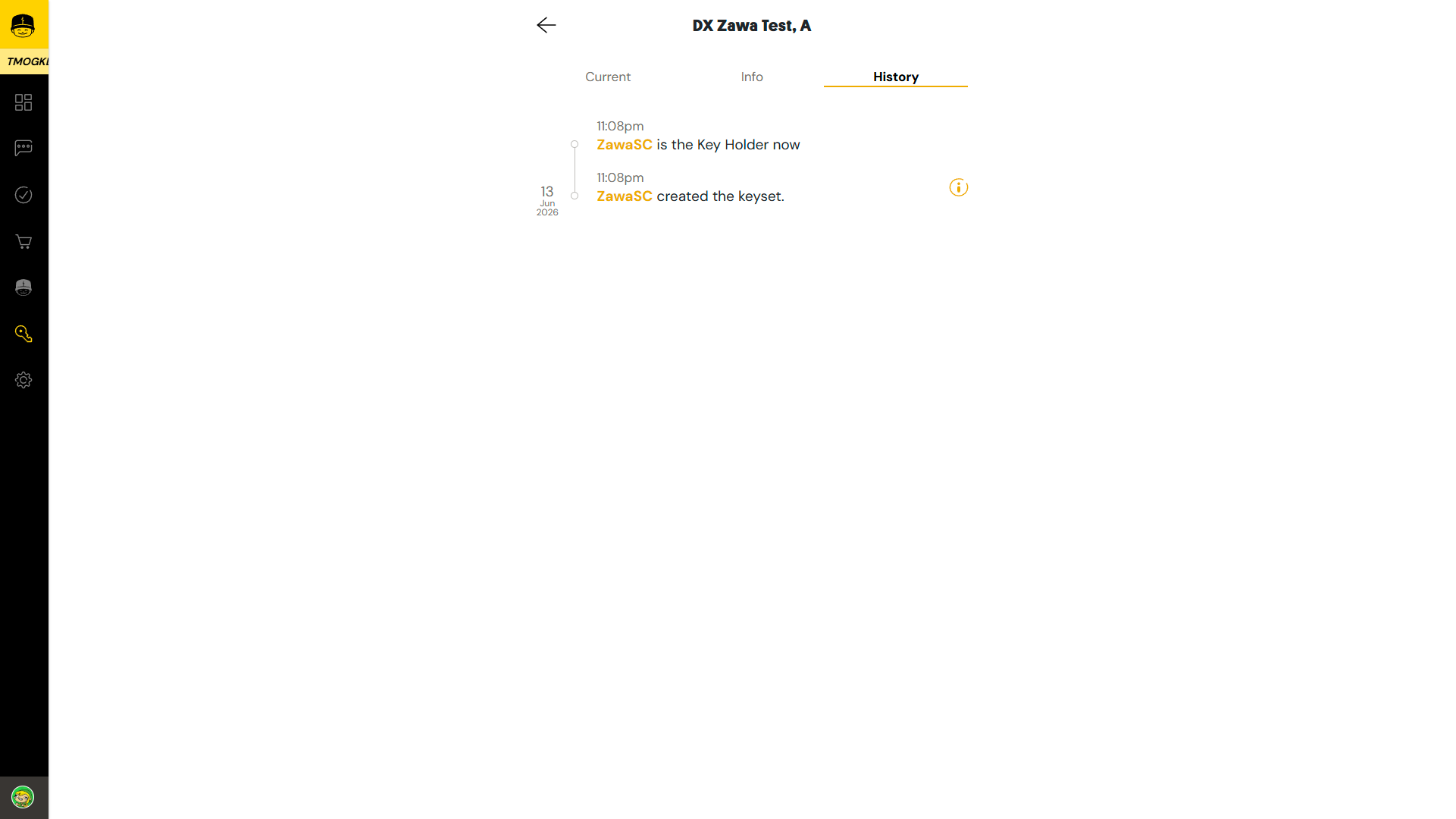 TMOG Internal Applications